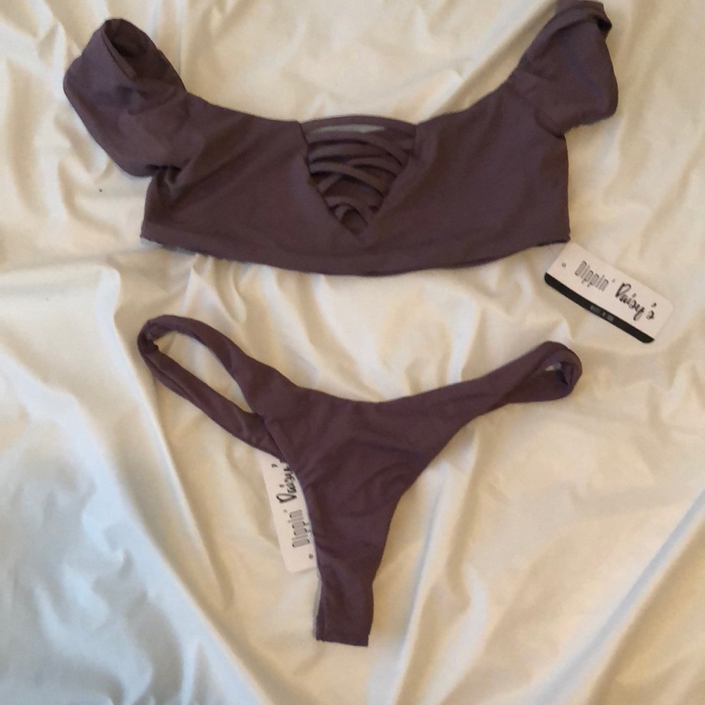 Two piece bathing suit